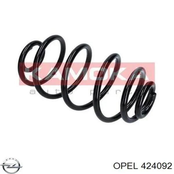 Muelle de suspensión trasero Opel 424092 precio, desde 26,46 EUR