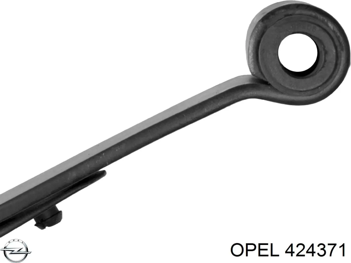 424371 Opel Ballestas de suspensión trasera