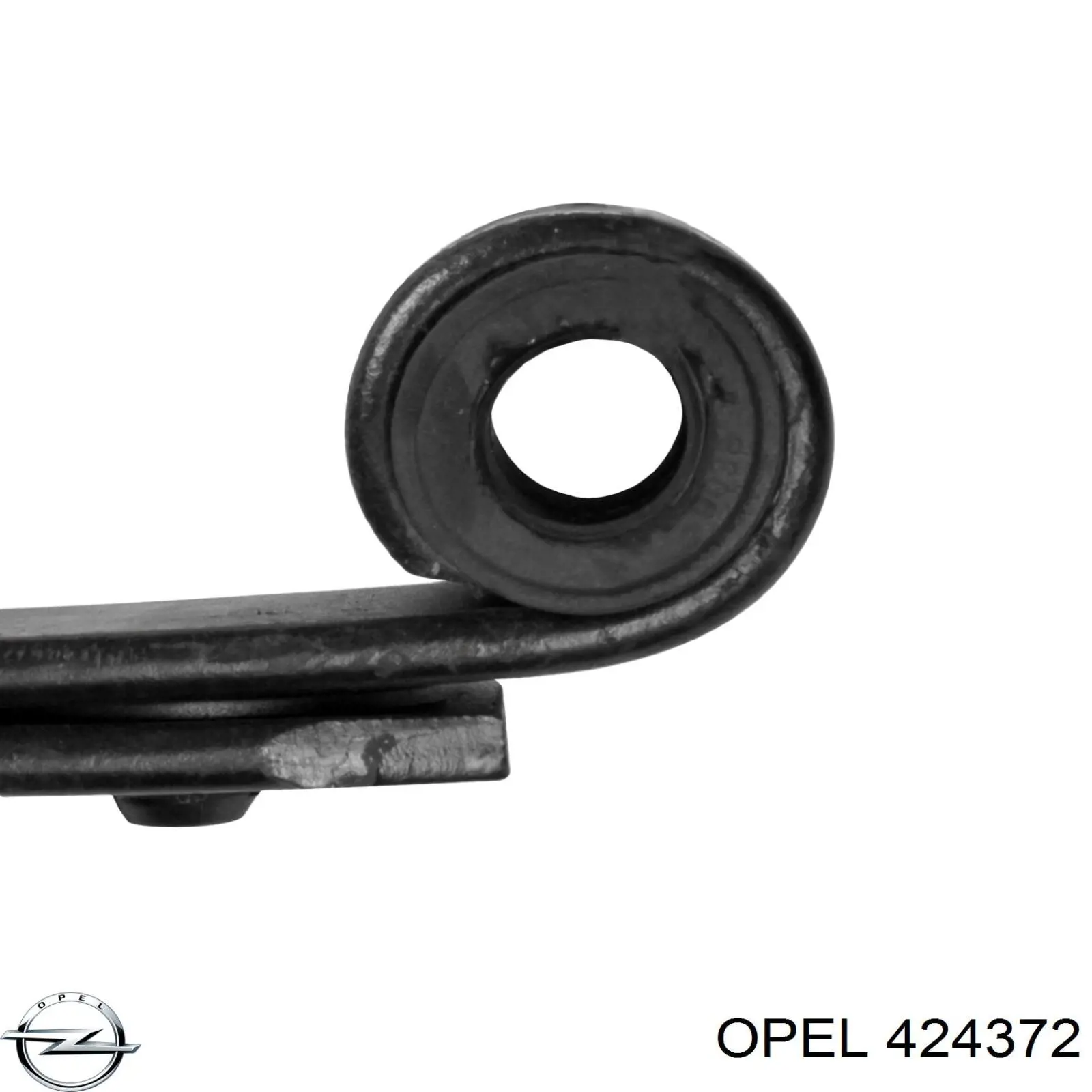 424372 Opel ballesta trasera