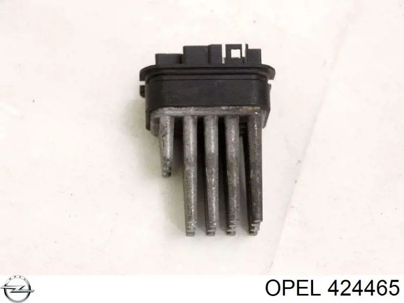 424465 Opel muelle de suspensión eje trasero
