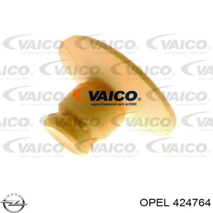 Comprar 424764 Opel Aislador de resorte trasero superior