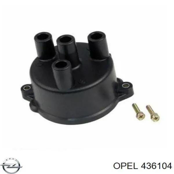 436104 Opel amortiguador trasero