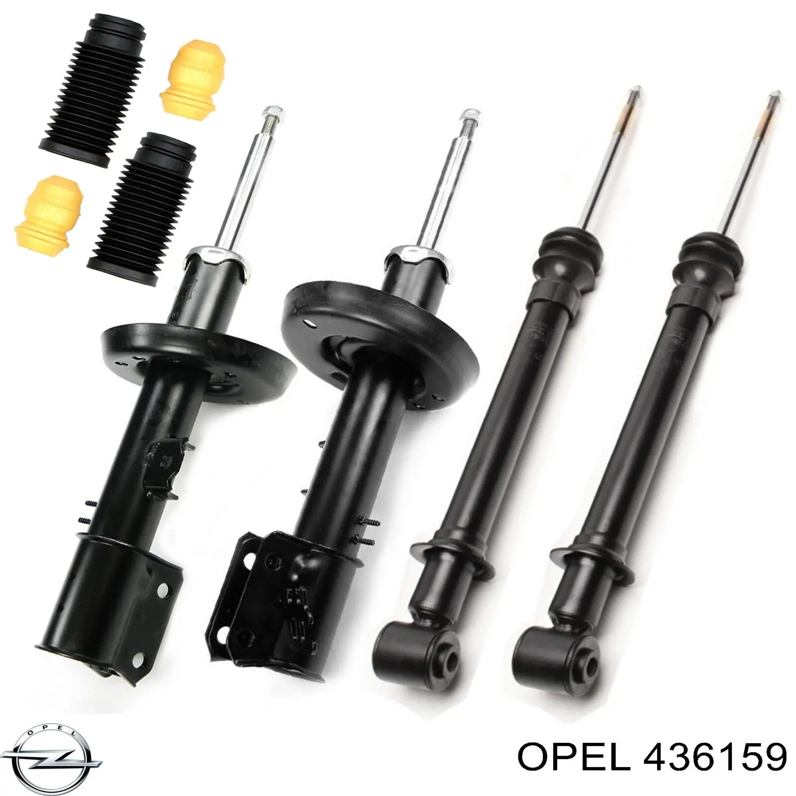 Amortiguador trasero Opel 436159 precio, desde 49,37 EUR