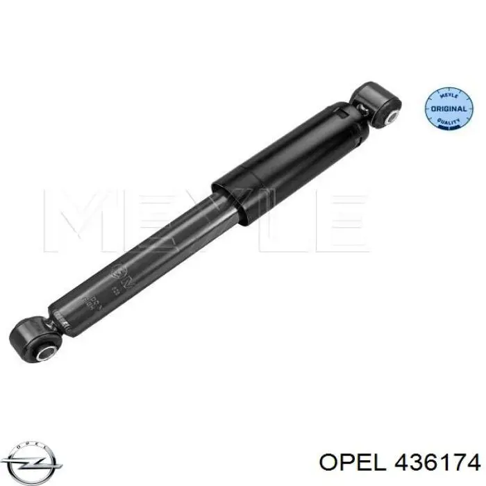 Amortiguador trasero Opel 436174 precio, desde 32,80 EUR