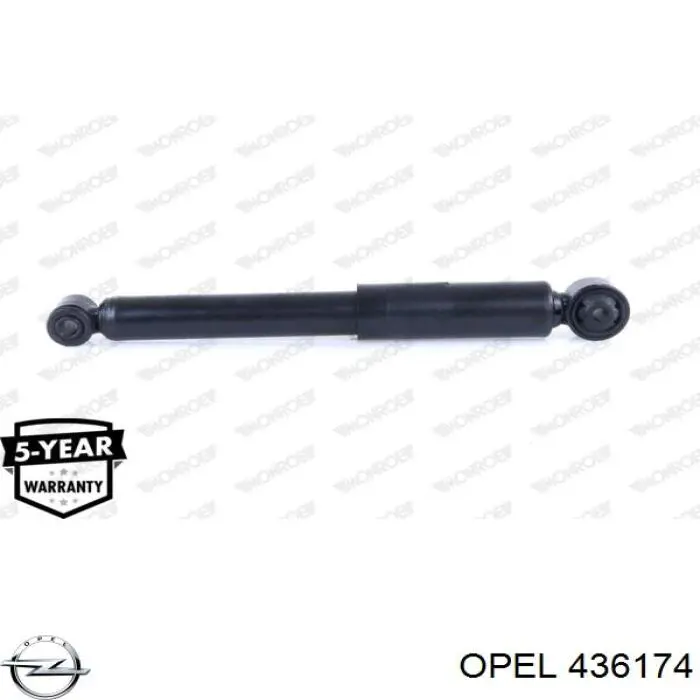 Comprar 436174 Opel Amortiguador trasero