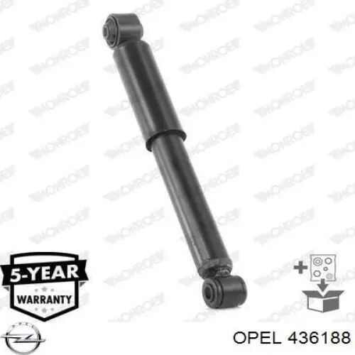 Comprar 436188 Opel Amortiguador trasero