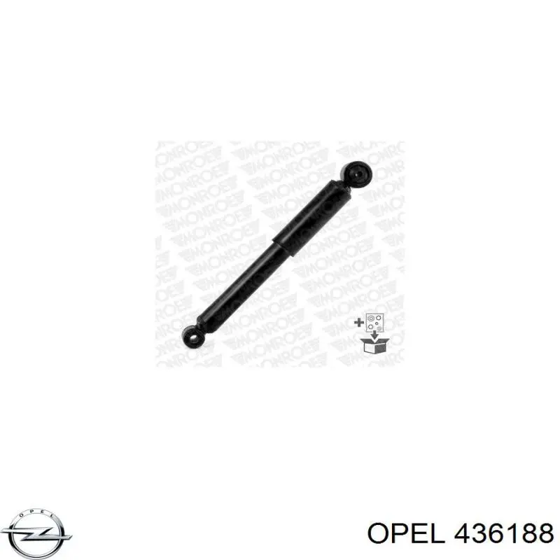 Amortiguadores traseros Opel 436188