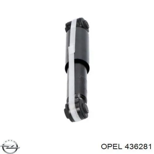 Amortiguador trasero Opel Astra 51, 52, F35, M35