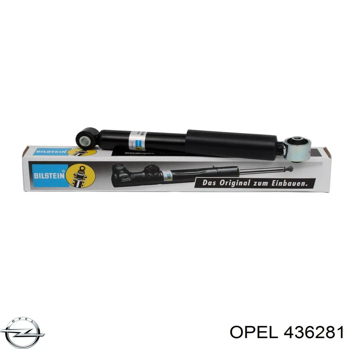 Amortiguador trasero Opel Astra 51, 52, F35, M35