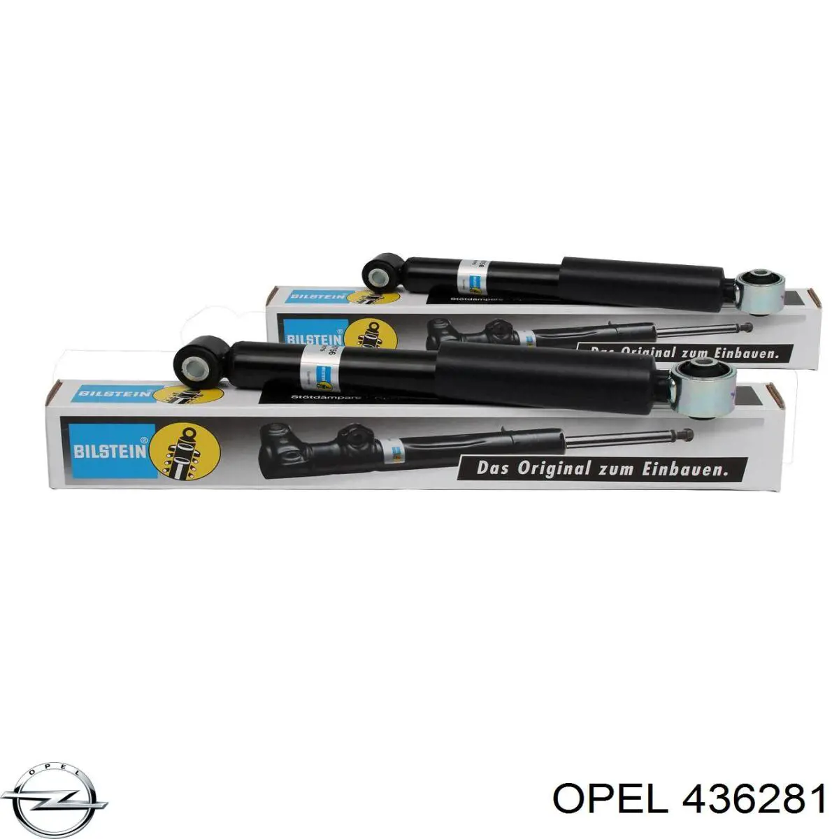 Amortiguador trasero Opel Astra 51, 52, F35, M35