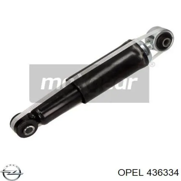 436334 Opel Amortiguadores posteriores
