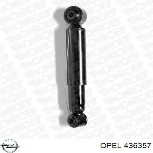436357 Opel amortiguador trasero