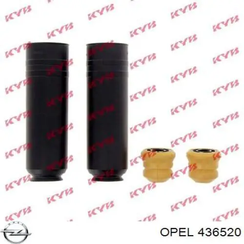 13251782 Opel Guardapolvos amortiguador & topes de suspensión