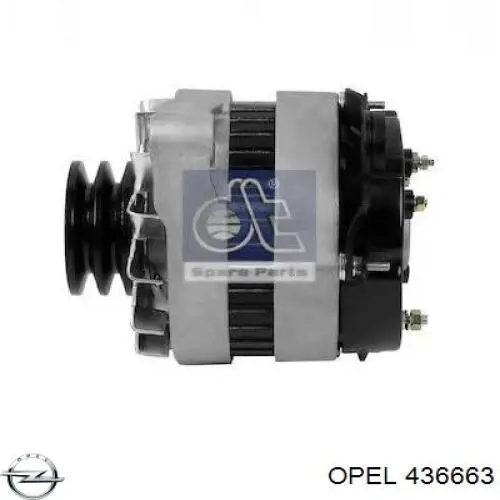 Comprar 436663 Opel Copela de amortiguador trasero