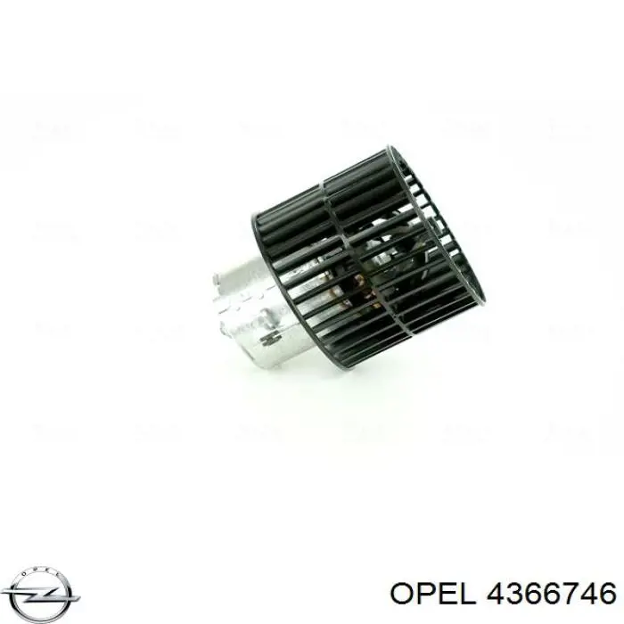 4366746 Opel motor eléctrico, ventilador habitáculo