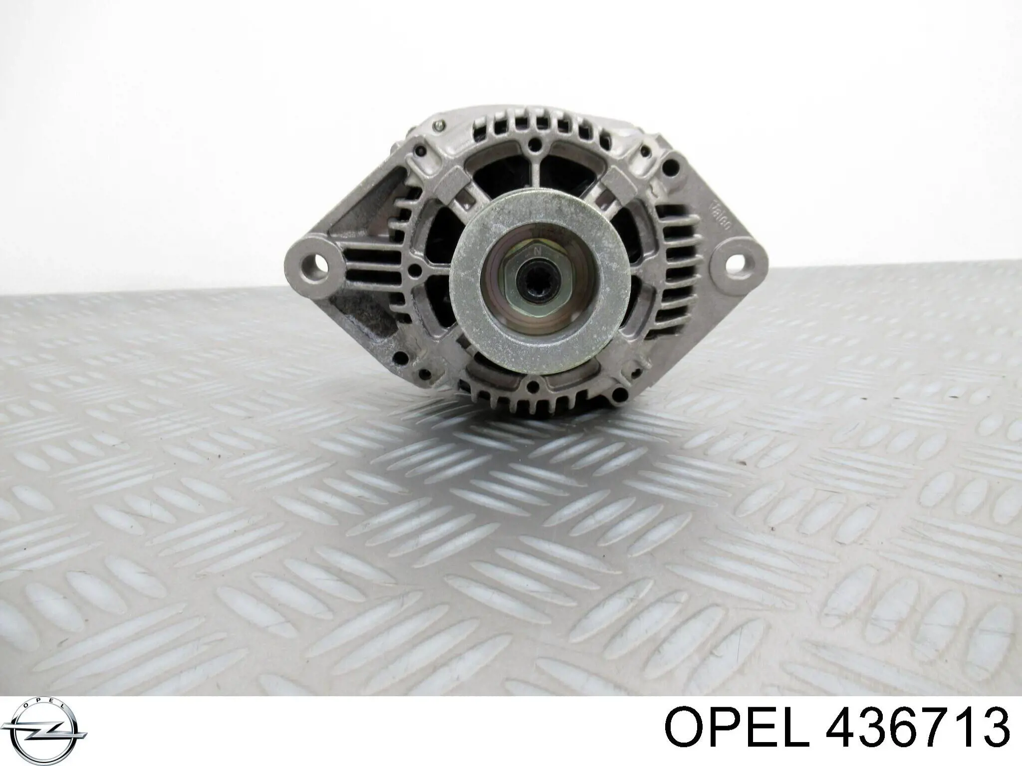 436713 Opel amortiguador trasero
