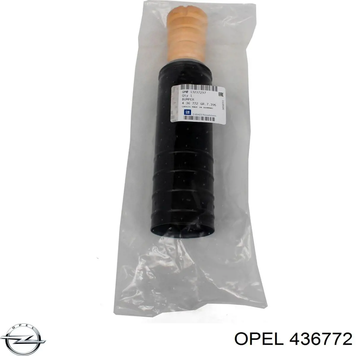 436772 Opel tope de amortiguador trasero, suspensión + fuelle