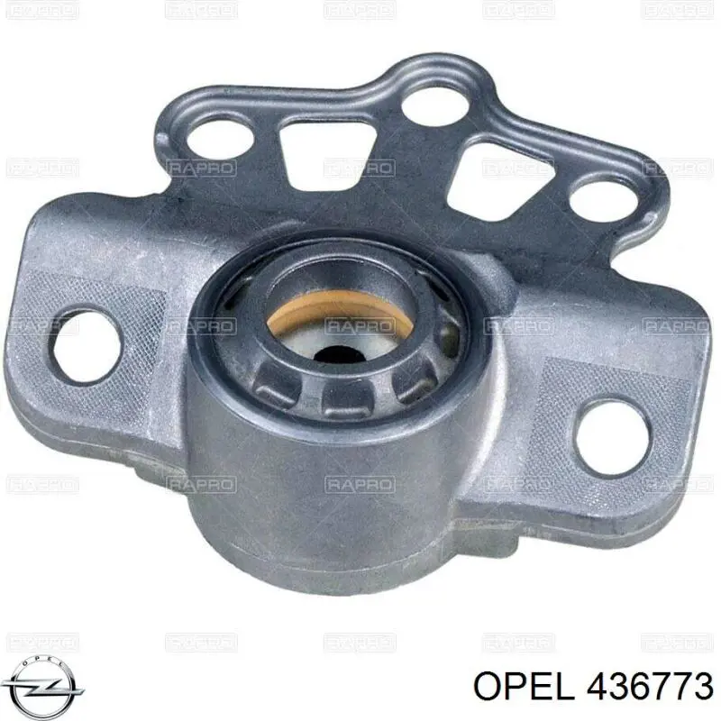 Comprar 436773 Opel Soporte del amortiguador trasero izquierdo