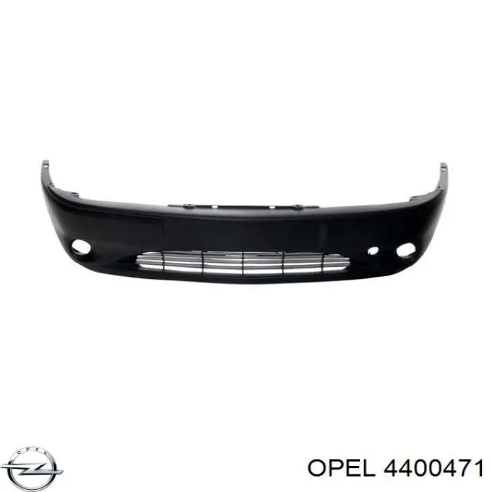 4400471 Opel paragolpes delantero