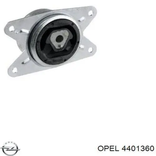 4401360 Opel soporte, motor, derecho inferior