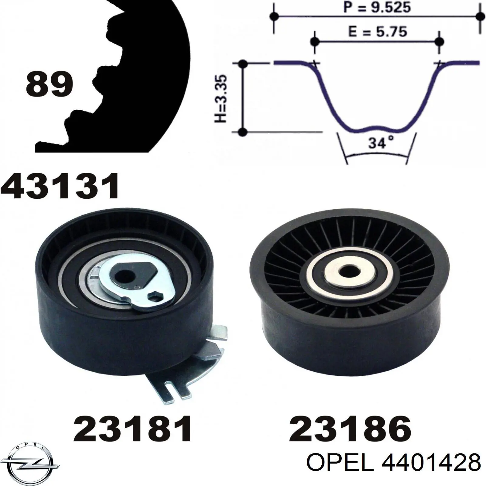 Kit correa de distribución Renault Espace 4 JK0