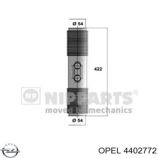 4402772 Opel fuelle, dirección