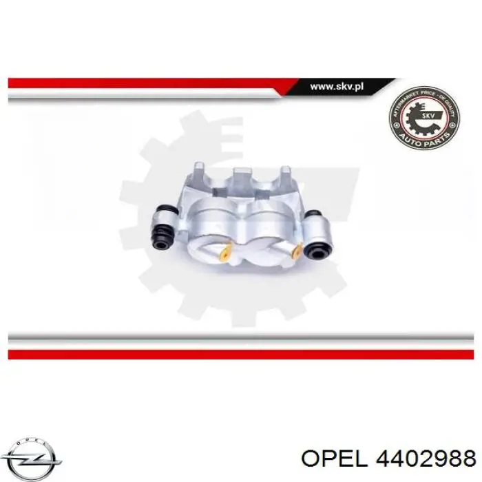 4402988 Opel pinza de freno delantera izquierda