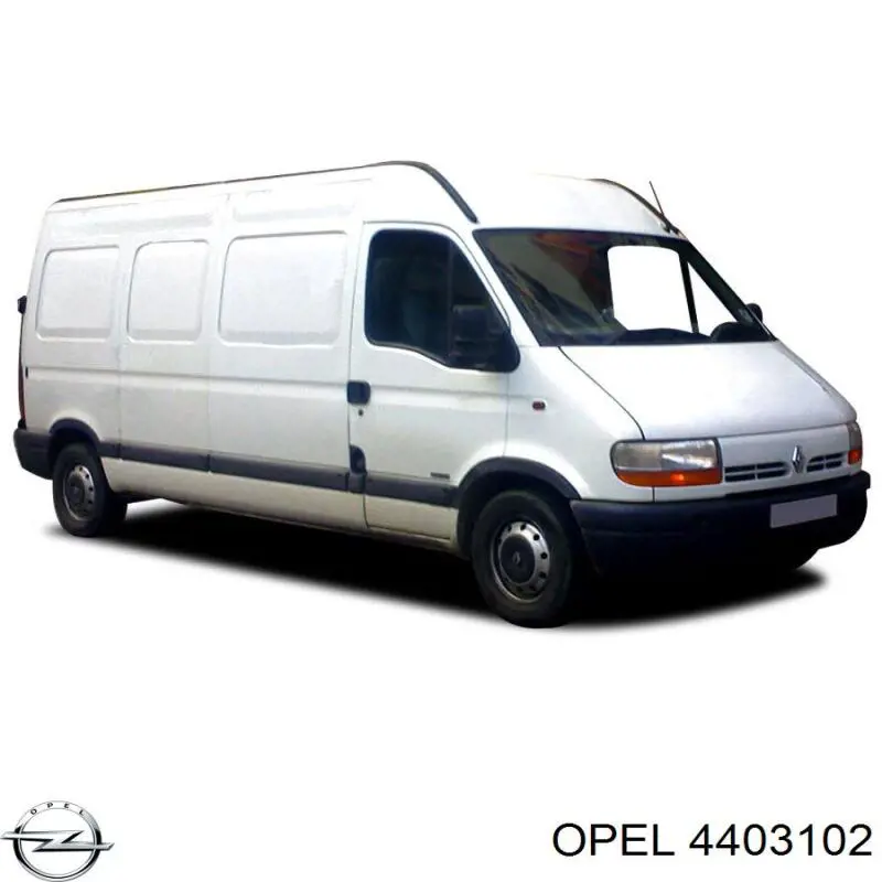 4403102 Opel polea del alternador