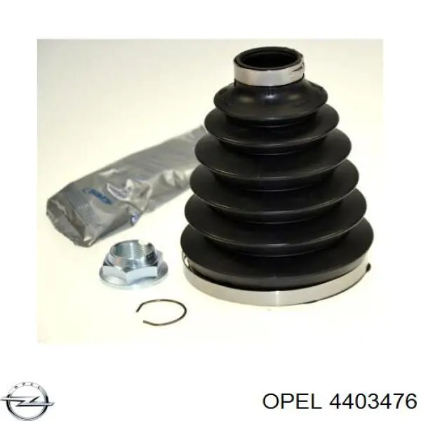 4403476 Opel fuelle, árbol de transmisión delantero exterior