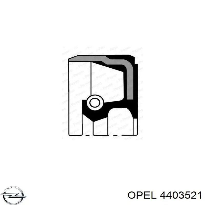 4403521 Opel anillo retén, árbol de levas
