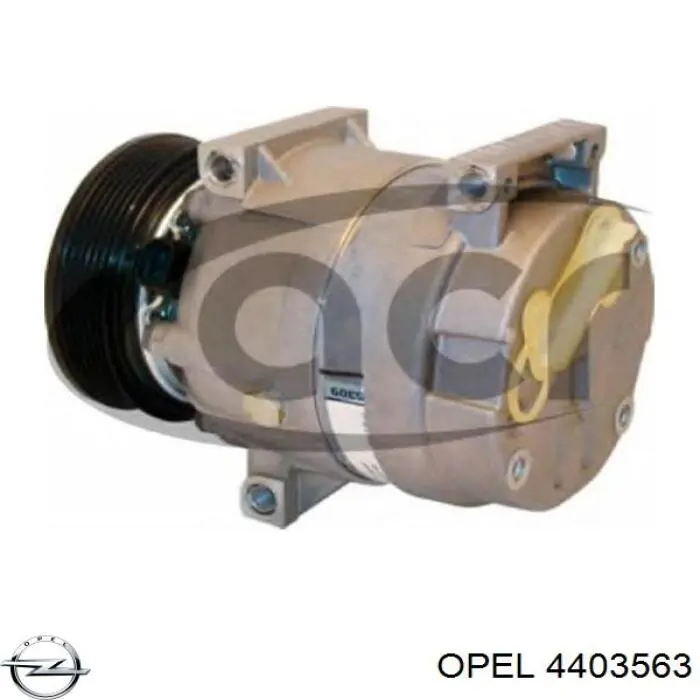 4403563 Opel compresor de aire acondicionado