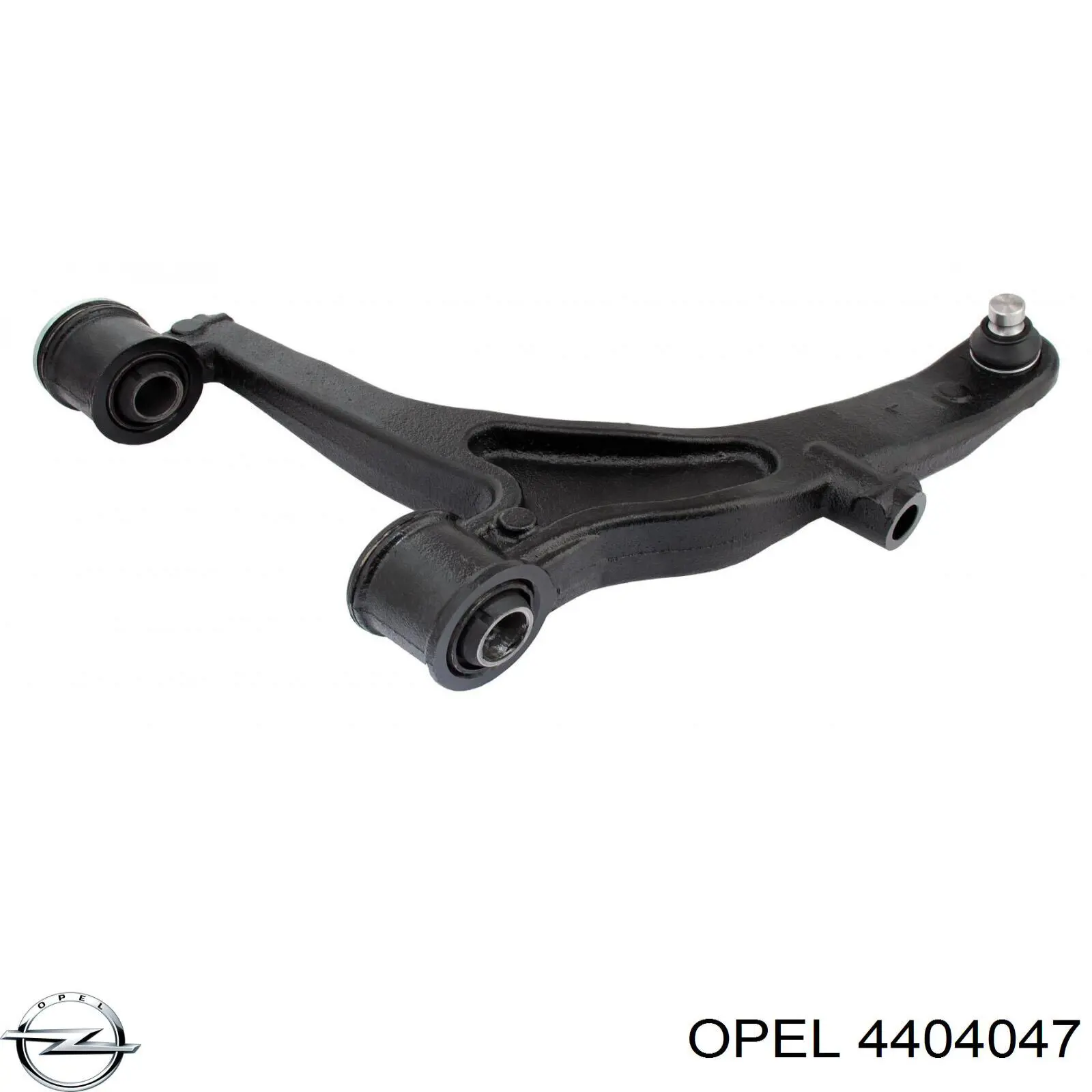 4404047 Opel barra oscilante, suspensión de ruedas delantera, inferior izquierda