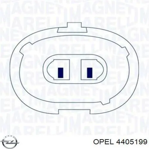 4405199 Opel mecanismo de elevalunas, puerta delantera derecha