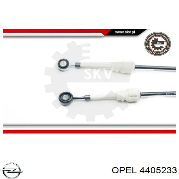 4405233 Opel cables de caja de cambios