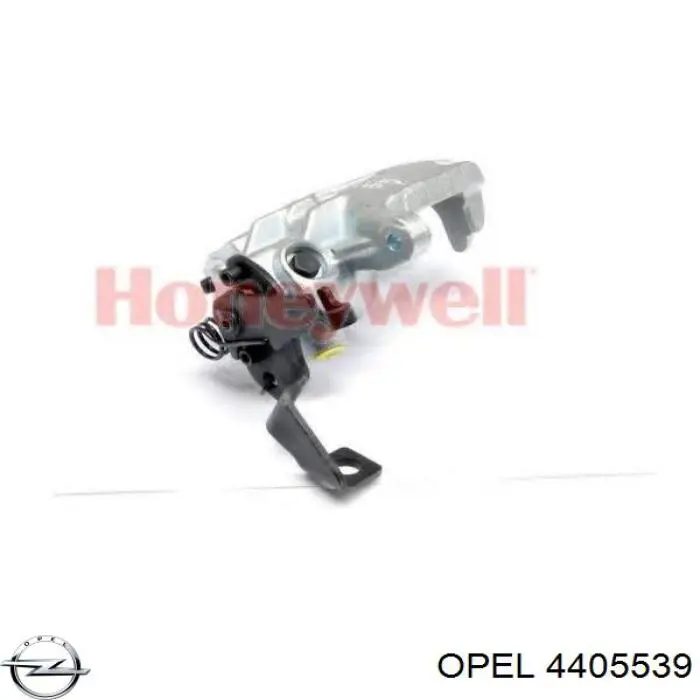 4405539 Opel pinza de freno trasera izquierda