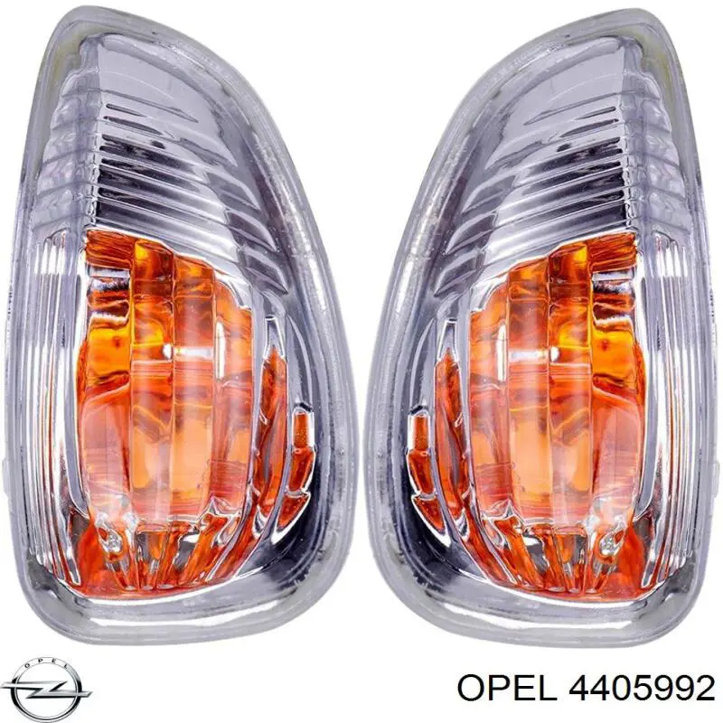 4405992 Opel luz intermitente de retrovisor exterior izquierdo