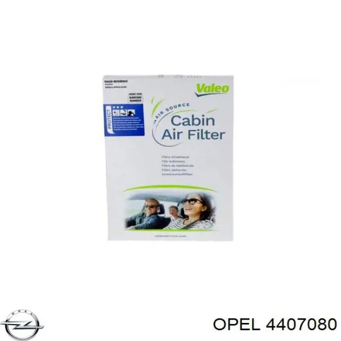 Comprar 4407080 Opel Filtro de aire del habitáculo