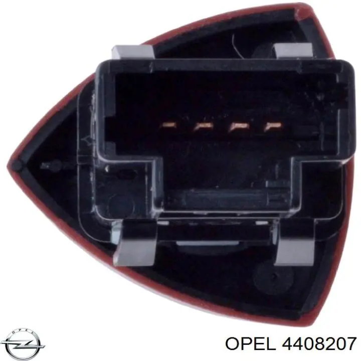 4408207 Opel boton de alarma