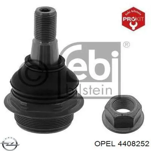 4408252 Opel rótula de suspensión inferior derecha