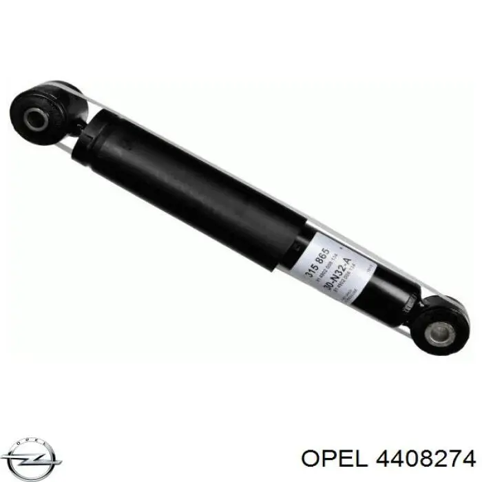 Comprar 4408274 Opel Amortiguador trasero