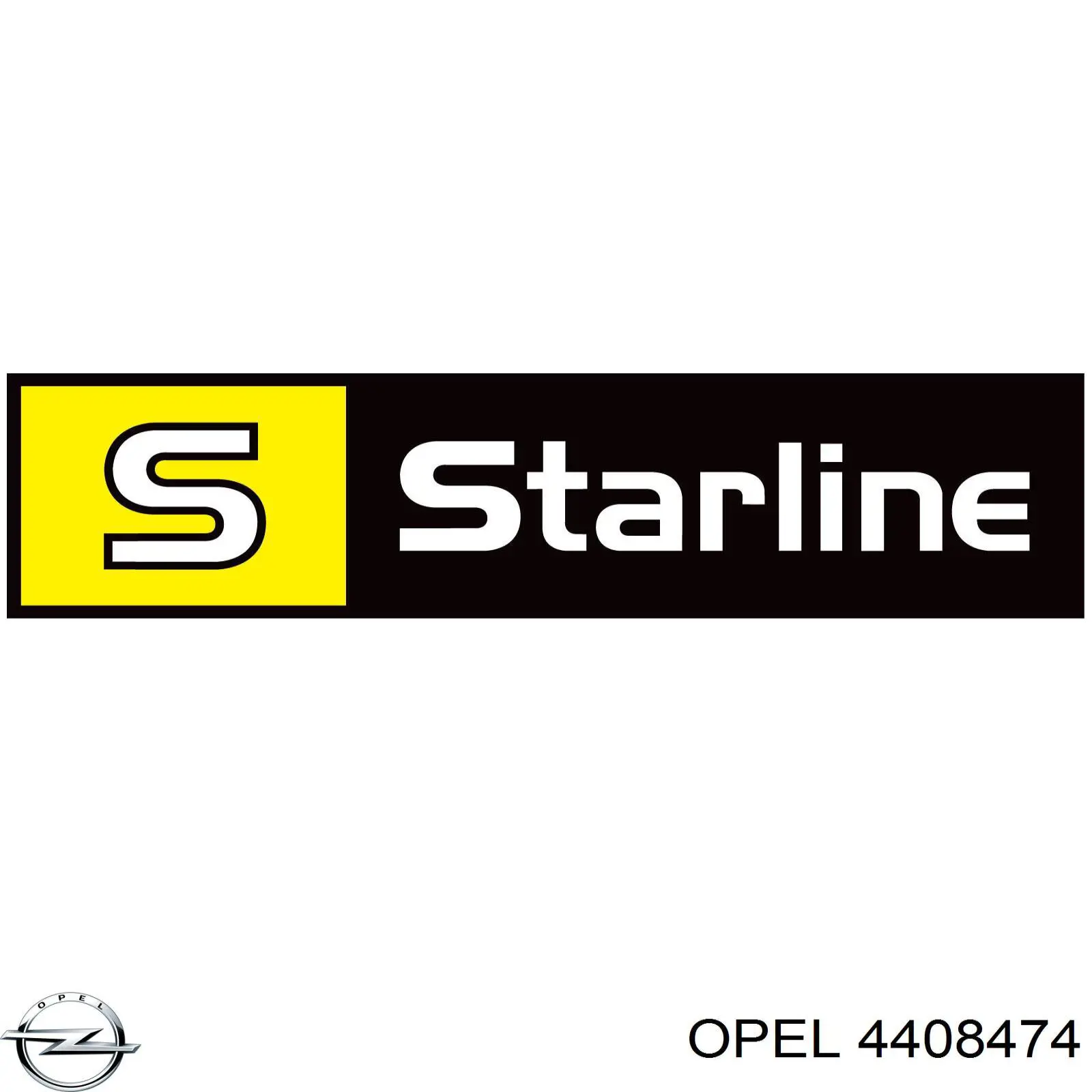 Comprar 4408474 Opel Barra de acoplamiento
