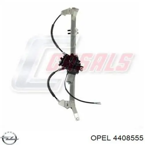 Mecanismo de elevalunas delantero derecha 4408555 Opel