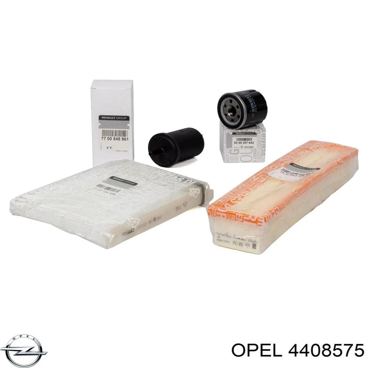 Bomba de agua limpiaparabrisas, delantera 4408575 Opel
