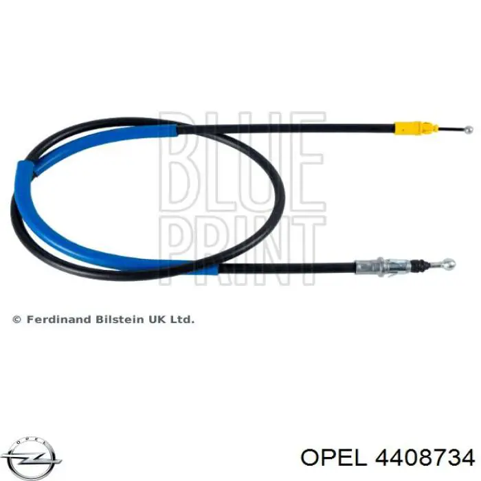 Comprar 4408734 Opel Cable de freno de mano trasero izquierdo