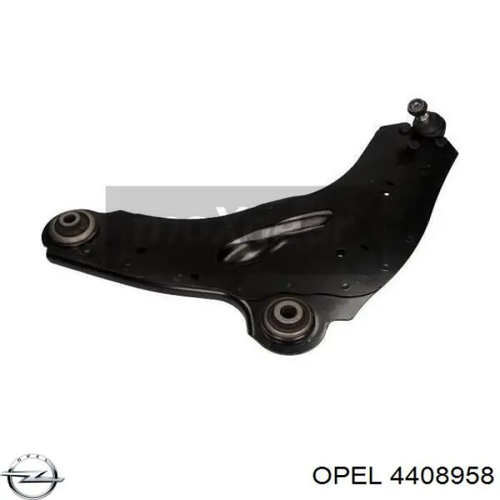 4408958 Opel barra oscilante, suspensión de ruedas delantera, inferior izquierda