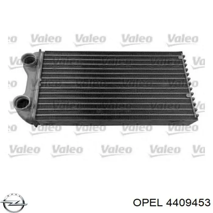 4409453 Opel radiador de calefacción