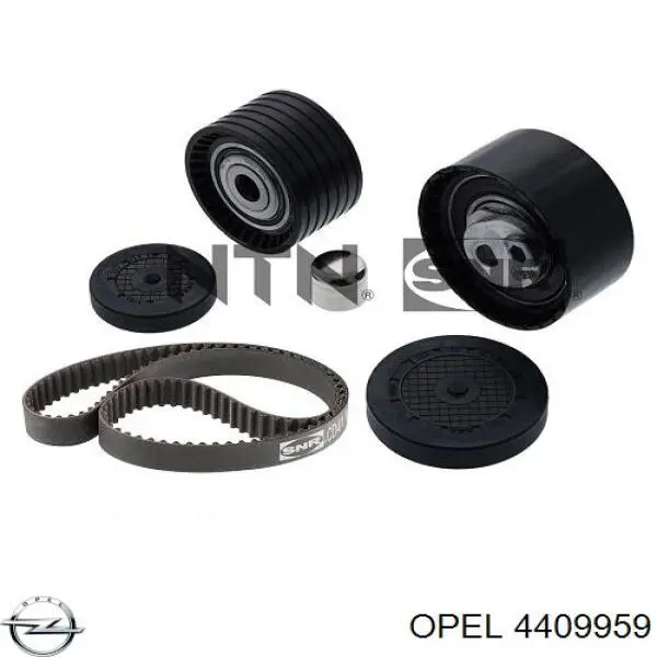 4409959 Opel rodillo, cadena de distribución