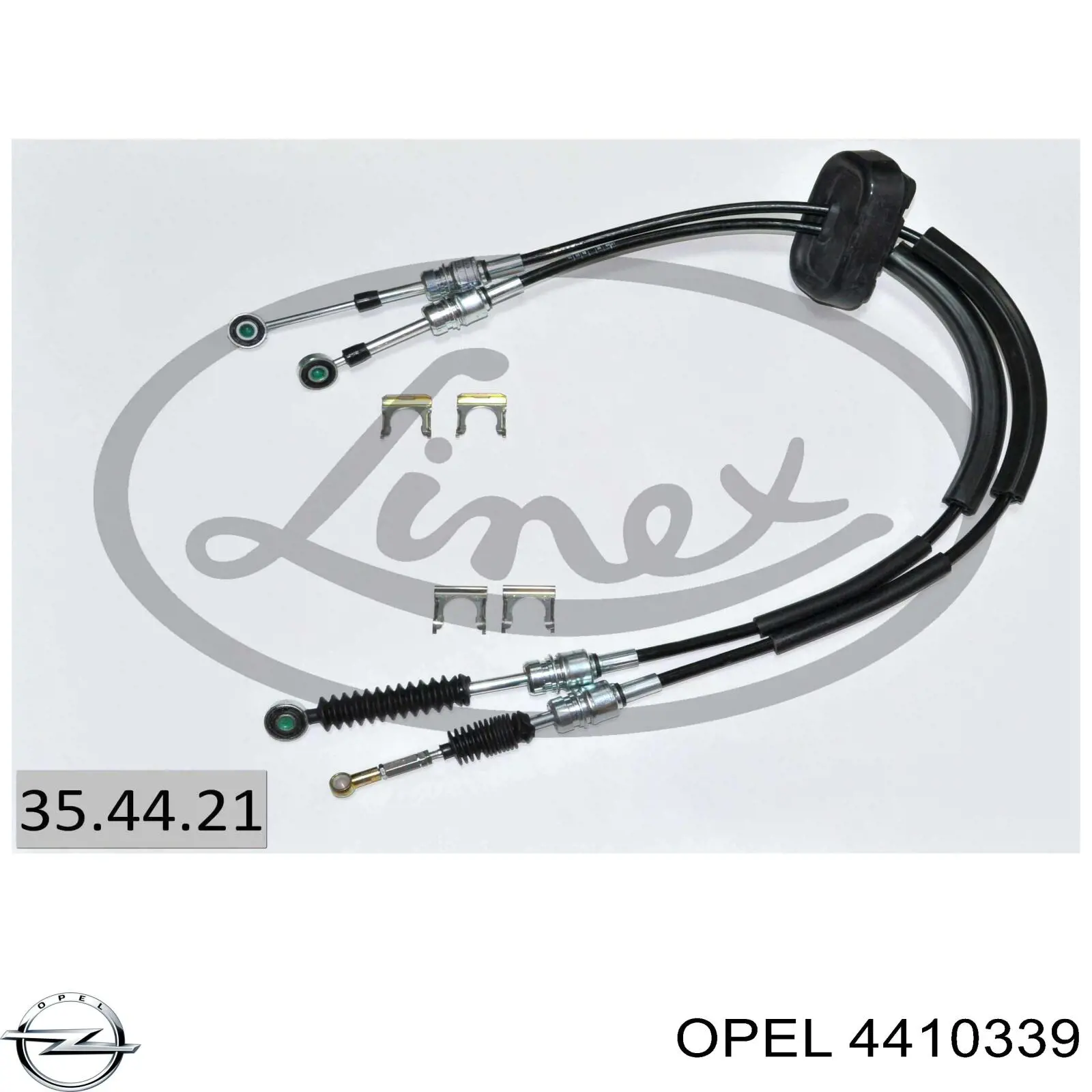 4410339 Opel cables de caja de cambios