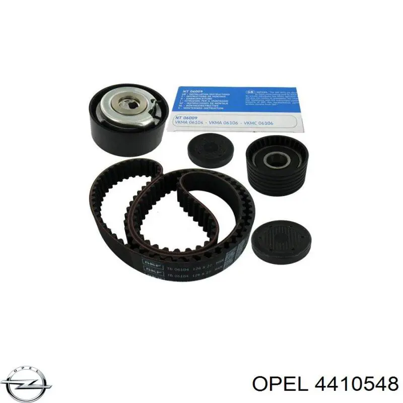 Rodillo intermedio de correa dentada Renault Espace 4 JK0