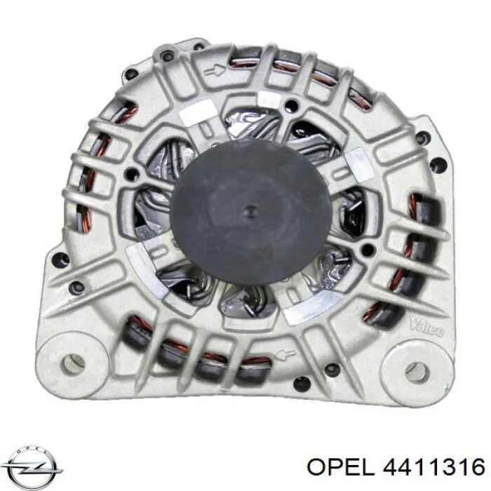 4411316 Opel alternador